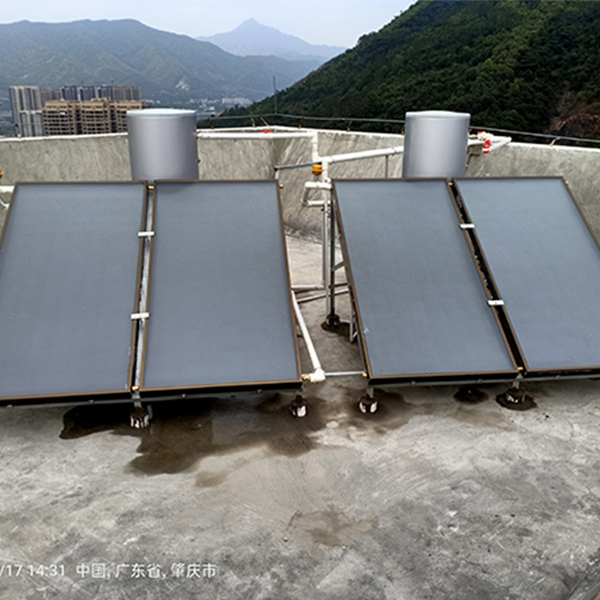 肇慶山海郡別墅熱水工程案例